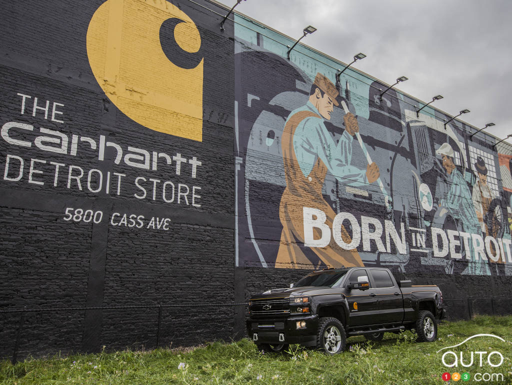 2017 Chevy Silverado 2500HD Carhartt concept