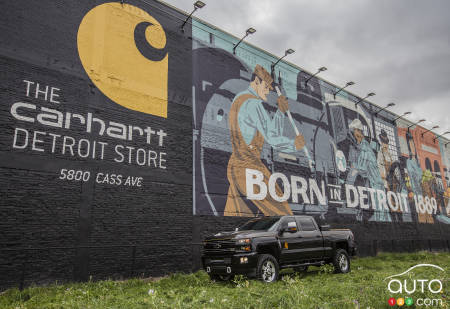 SEMA 2016: 2017 Chevy Silverado 2500HD Carhartt concept previewed