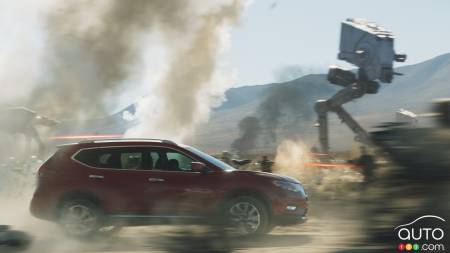 Le Nissan Rogue 2017 s’invite dans « La guerre des étoiles »