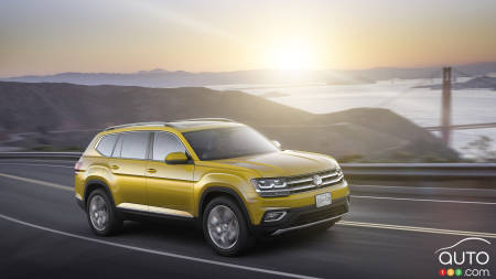 2018 Volkswagen Atlas midsize SUV finally revealed