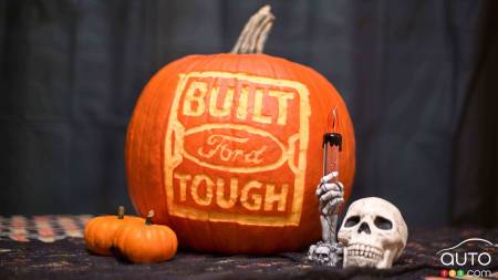 Des citrouilles d’Halloween à l’image de Ford