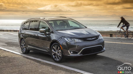 La Chrysler Pacifica reçoit le titre de Meilleure minifourgonnette 2016