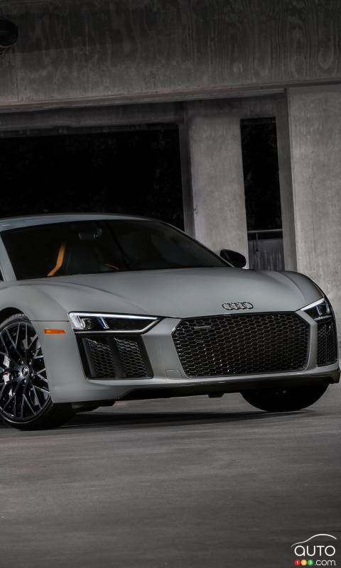 Los Angeles 2016: See the 2017 Audi R8 V10 plus exclusive with lasers!
