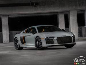 Los Angeles 2016: See the 2017 Audi R8 V10 plus exclusive with lasers!