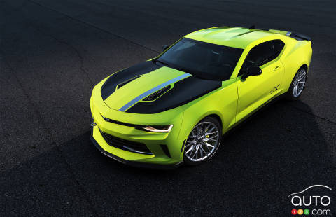 SEMA 2016: Chevy Camaro Turbo AutoX concept screams for attention