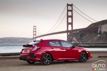 Les nouvelles Honda Civic Hatchback et Type R déjà vedettes de la pub