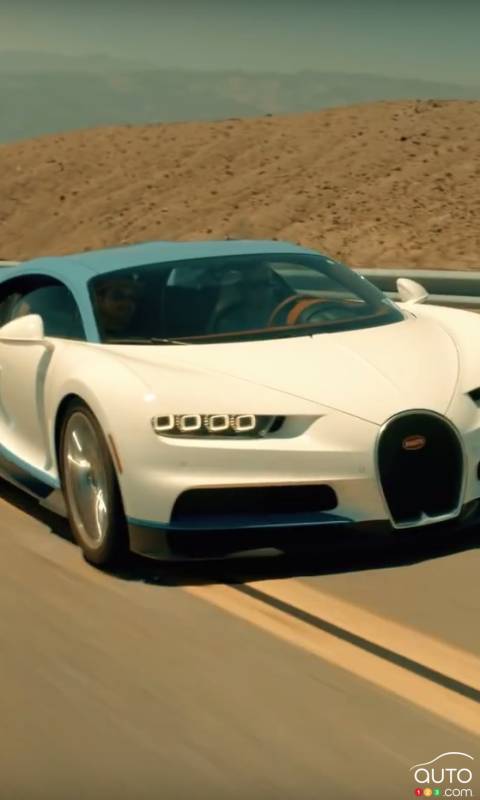 Bugatti Chiron passes hot weather test (video)