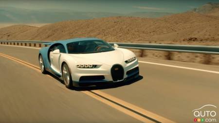 Bugatti Chiron passes hot weather test (video)