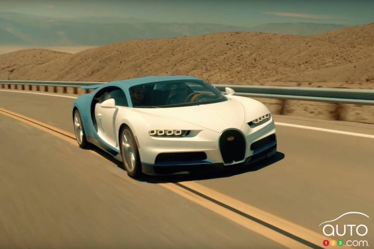 Bugatti Chiron passes hot weather test (video)