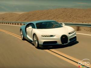 La Bugatti Chiron passe avec succès le test de la chaleur extrême (vidéo)