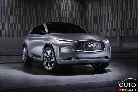 Los Angeles 2016: Infiniti shows QX Sport Inspiration concept, VC-Turbo engine (videos)