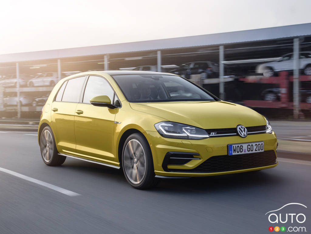 The new Volkswagen Golf