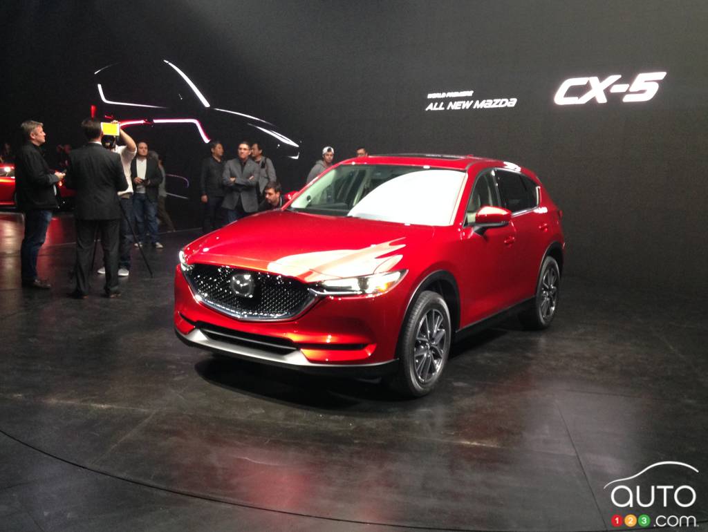 All-new Mazda CX-5 revealed at 2016 Los Angeles Auto Show