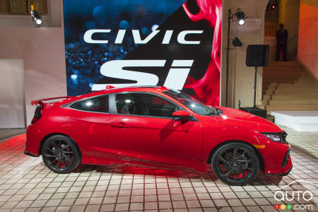 Los Angeles 2016 : la Honda Civic Si Prototype en première mondiale (vidéo)