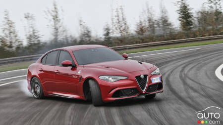 L’Alfa Romeo Giulia Quadrifoglio élue Voiture de l’année 2016 par Top Gear