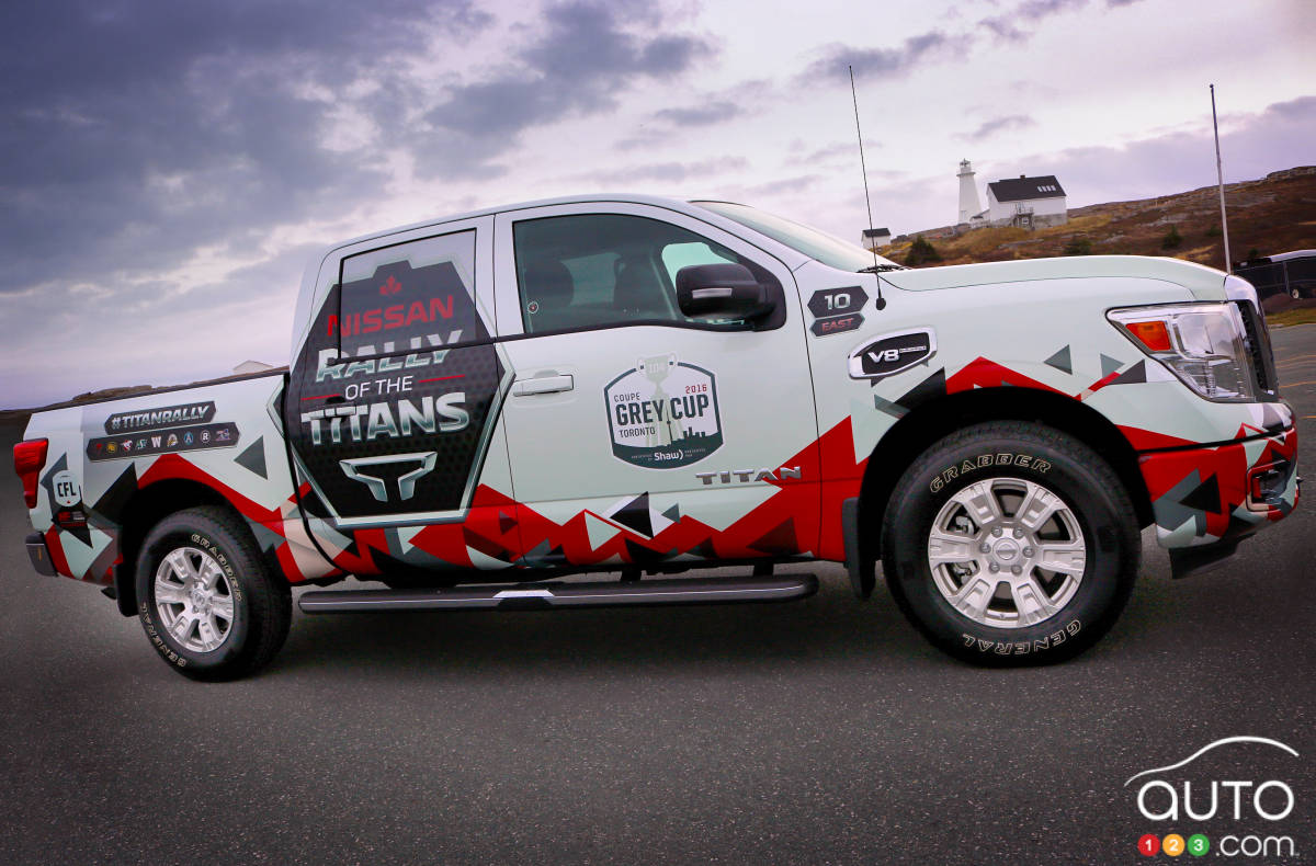 Nissan’s Rally of the TITANS Converging for the Grey Cup