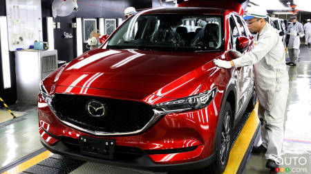 All-new Mazda CX-5 production begins in Japan