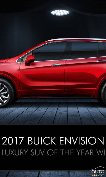 2017 Buick Envision, LaCrosse win Auto123.com awards