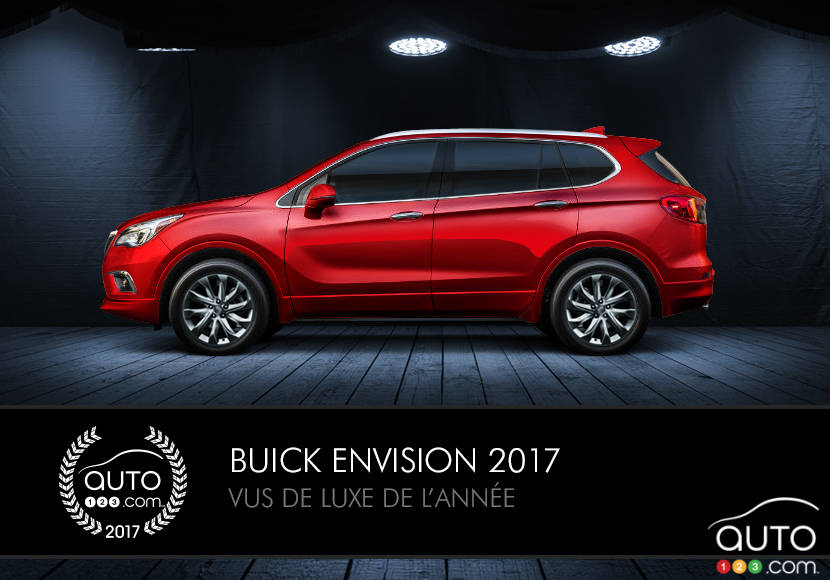 Les Buick Envision et LaCrosse gagnent des prix Auto123.com 2017