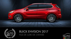 Les Buick Envision et LaCrosse gagnent des prix Auto123.com 2017