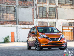 La Nissan Versa Note 2017 en vente ce mois-ci à partir de 14 498 $