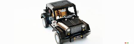 Idée cadeau de Noël 2016 : Jeep Wrangler Rubicon… version LEGO!