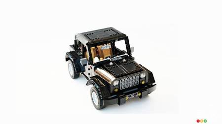 Idée cadeau de Noël 2016 : Jeep Wrangler Rubicon… version LEGO!