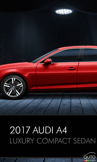 2017 Audi A4, Auto123.com’s Luxury Compact Sedan of the Year