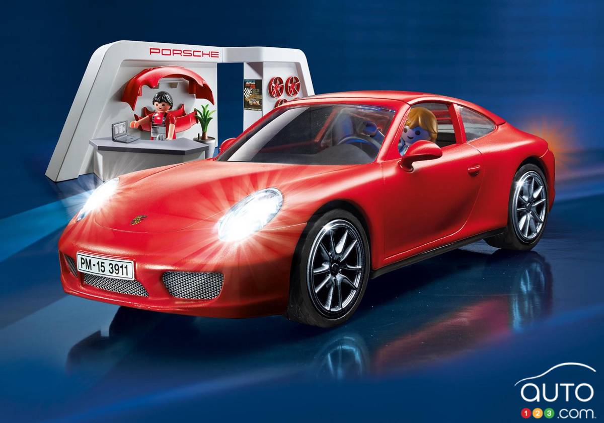 Idée cadeau de Noël 2016 : Porsche 911 Carrera S PLAYMOBIL