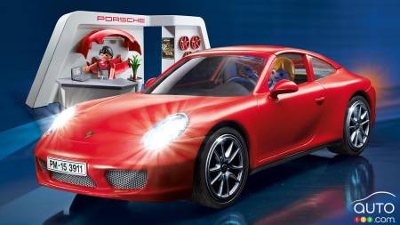 Idée cadeau de Noël 2016 : Porsche 911 Carrera S PLAYMOBIL