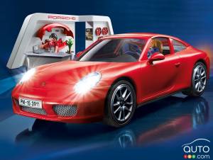 Idée cadeau de Noël 2016 : Porsche 911 Carrera S PLAYMOBIL