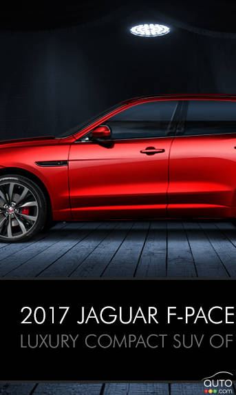 2017 Jaguar F-PACE, Auto123.com’s Luxury Compact SUV of the Year