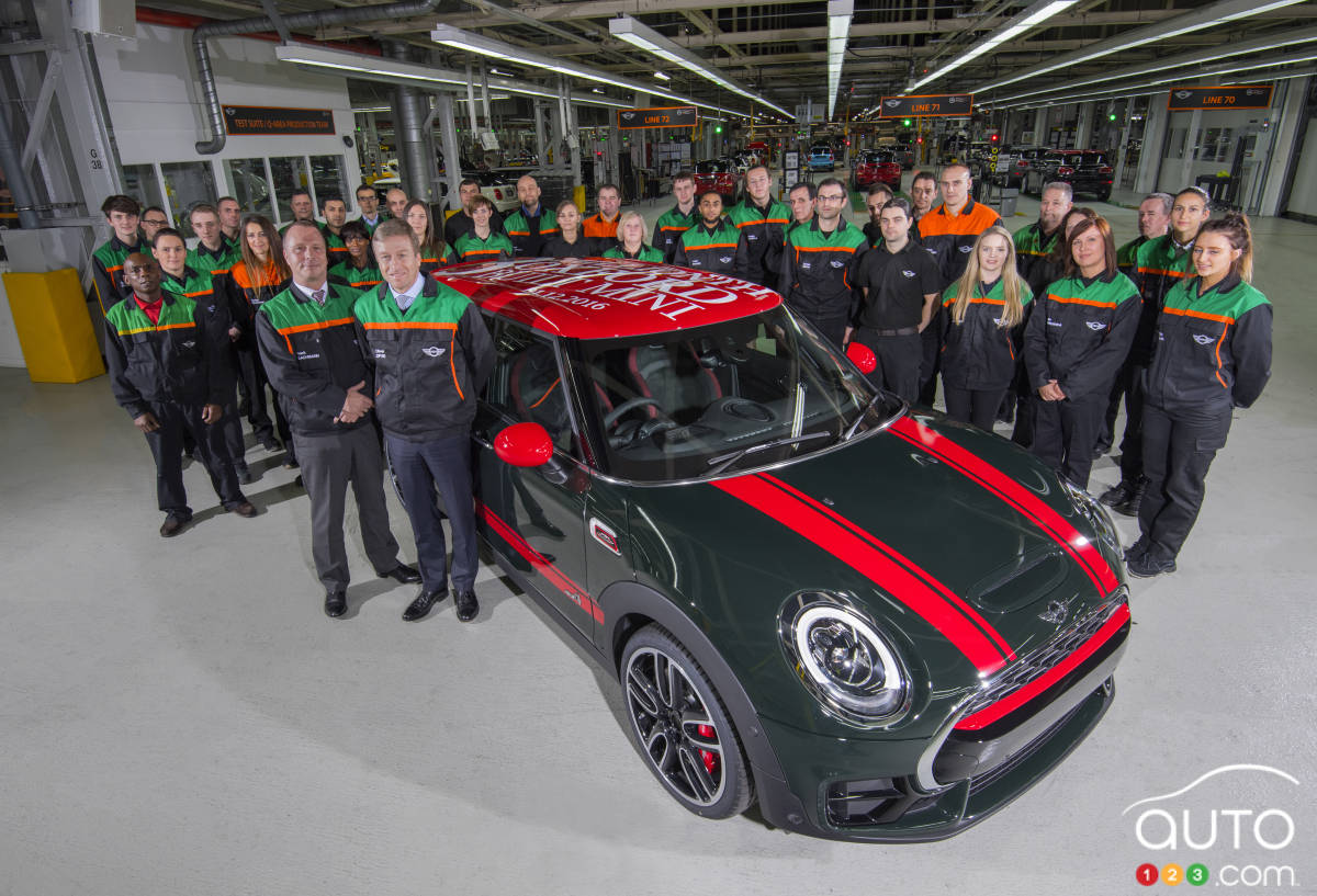 Already 3 Million MINI cars Assembled at Oxford Plant since 2001