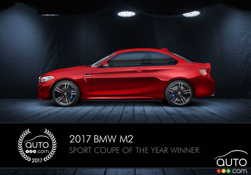 BMW M2, Auto123.com’s Sport Coupe of the Year, wins two more awards