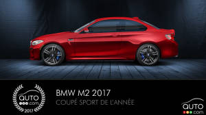 La BMW M2, coupé sport de l’année selon Auto123.com, gagne 2 autres prix