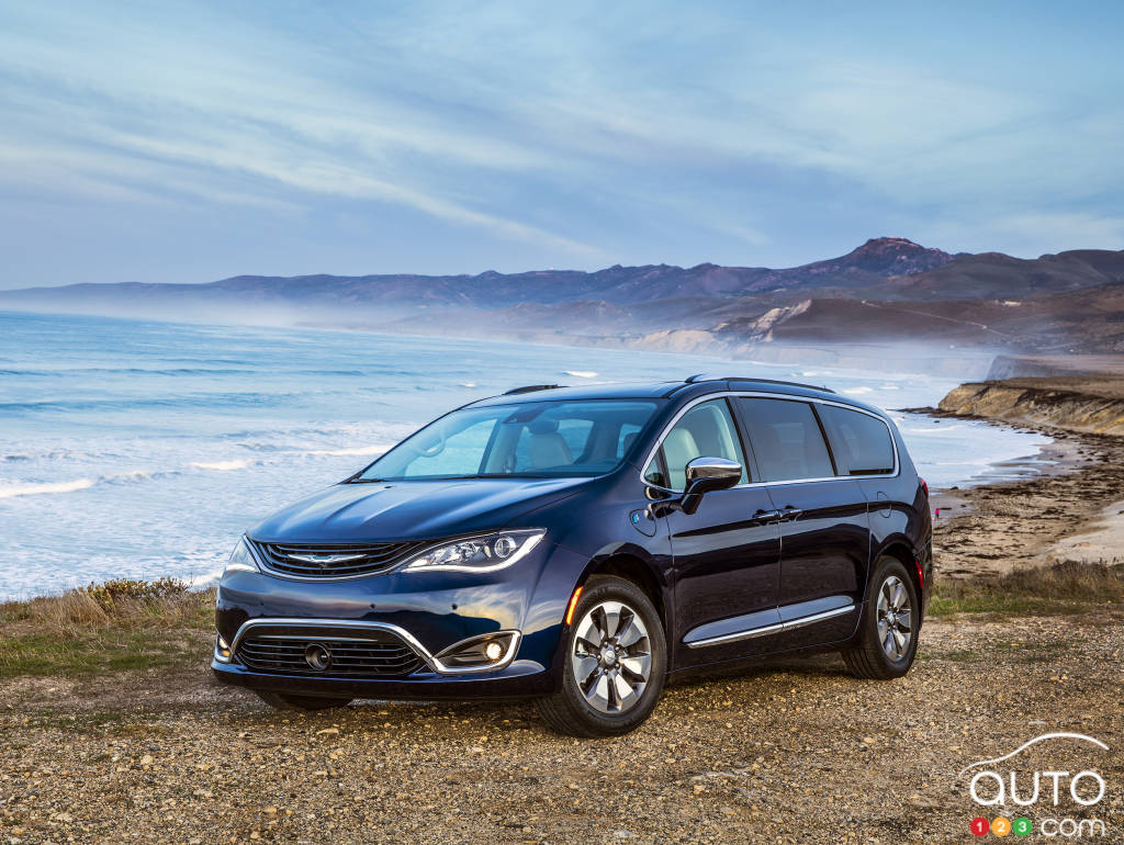 The 2017 Chrysler Pacifica hybrid