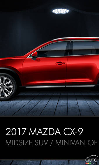 Mazda CX-9 wins Auto123.com award, “Car and Driver” honour