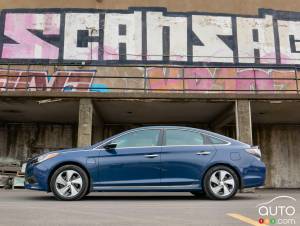 Hyundai Sonata hybride rechargeable 2016 : essai routier
