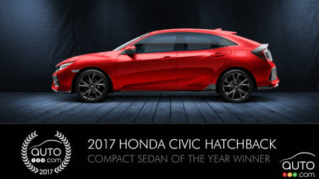 2017 Honda Civic Hatchback wins Auto123.com award; is the Type R there yet?