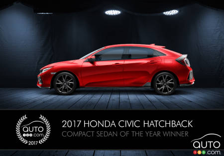2017 Honda Civic Hatchback wins Auto123.com award; is the Type R there yet?