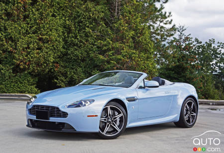 Aston Martin V8 Vantage Roadster 2016 : essai routier