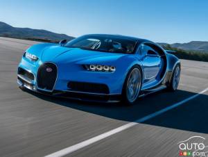 La Bugatti Chiron parmi les nouveautés les plus marquantes de 2016 (vidéo)