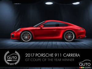 Porsche 911, Auto123.com’s GT Coupe of the Year, becomes the extreme RSR (video)