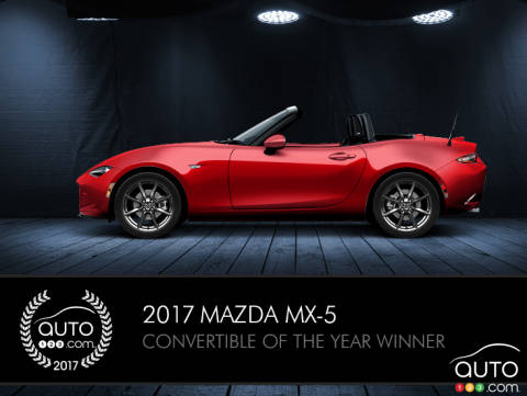Mazda MX-5 is Auto123.com’s 2017 Convertible of the Year