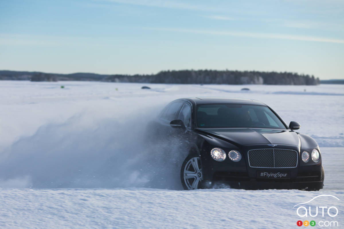 Bentley’s one-of-a-kind ice driving experience (video)