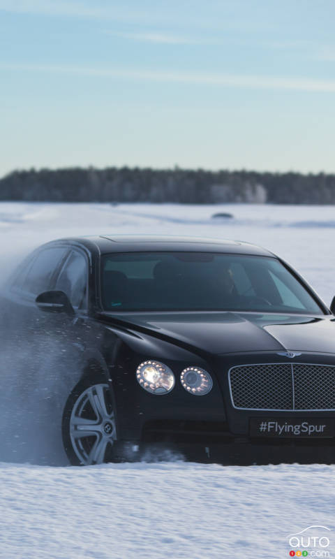 Bentley’s one-of-a-kind ice driving experience (video)