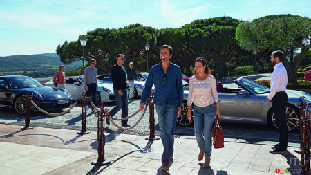Porsche cars on a tour of Tuscany; sign us up! (video)