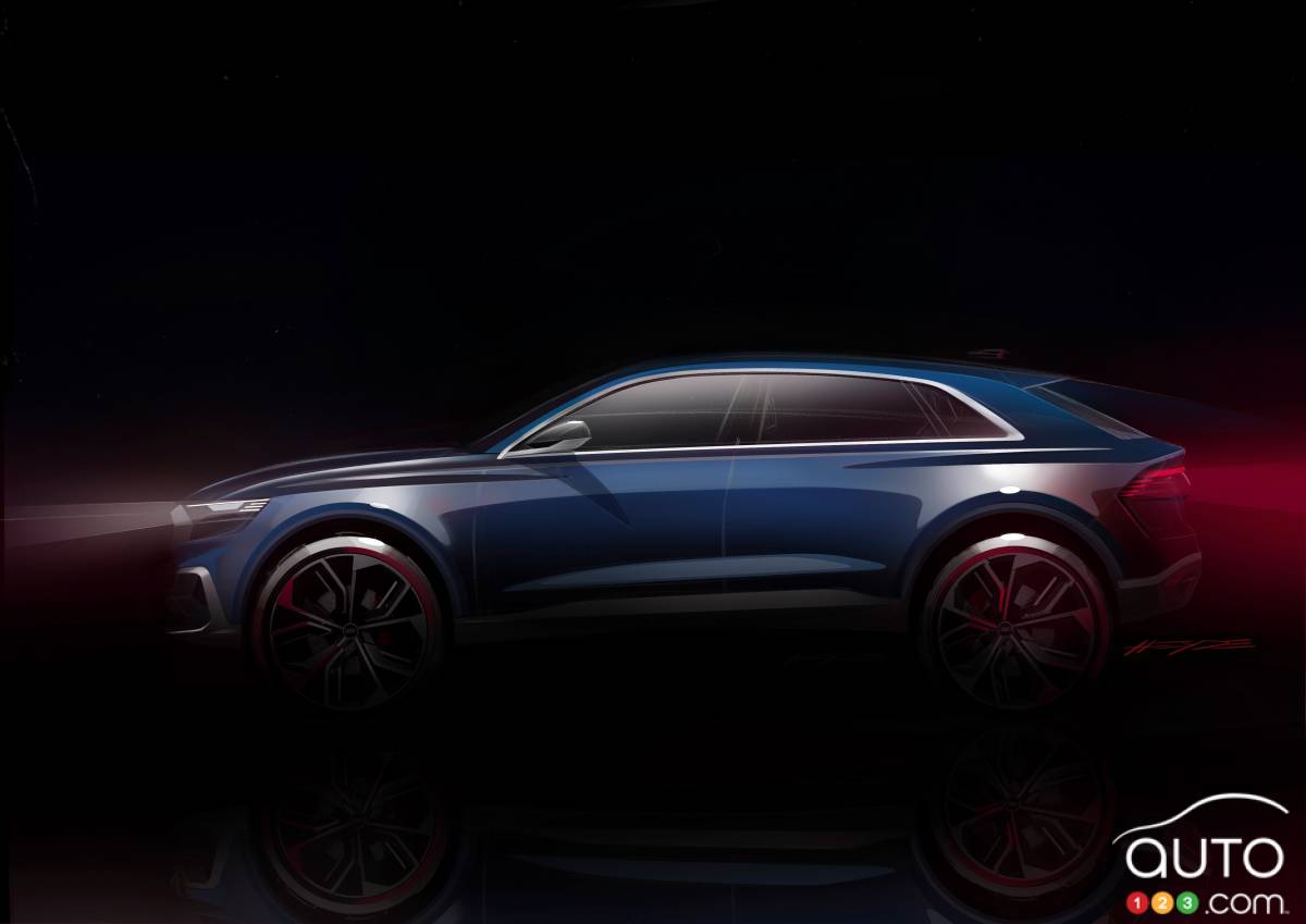 Détroit 2017 : le futur Audi Q8 apparaîtra sous forme de prototype