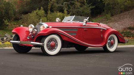 1937 Mercedes-Benz 540 K sold for $9.9 million USD