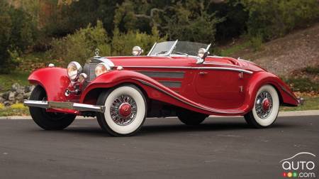 Une Mercedes-Benz 540 K 1937 vendue aux enchères pour 9,9 millions US